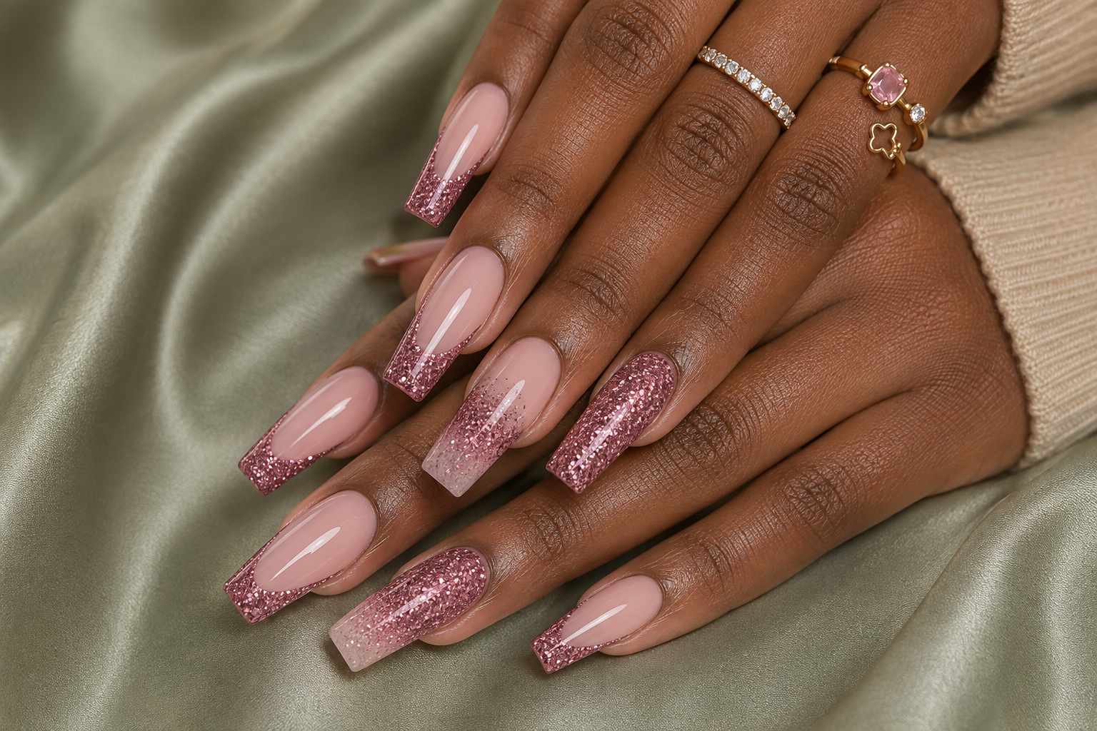Gem nail design