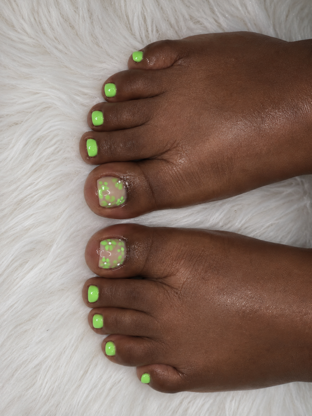 Cream pedicure