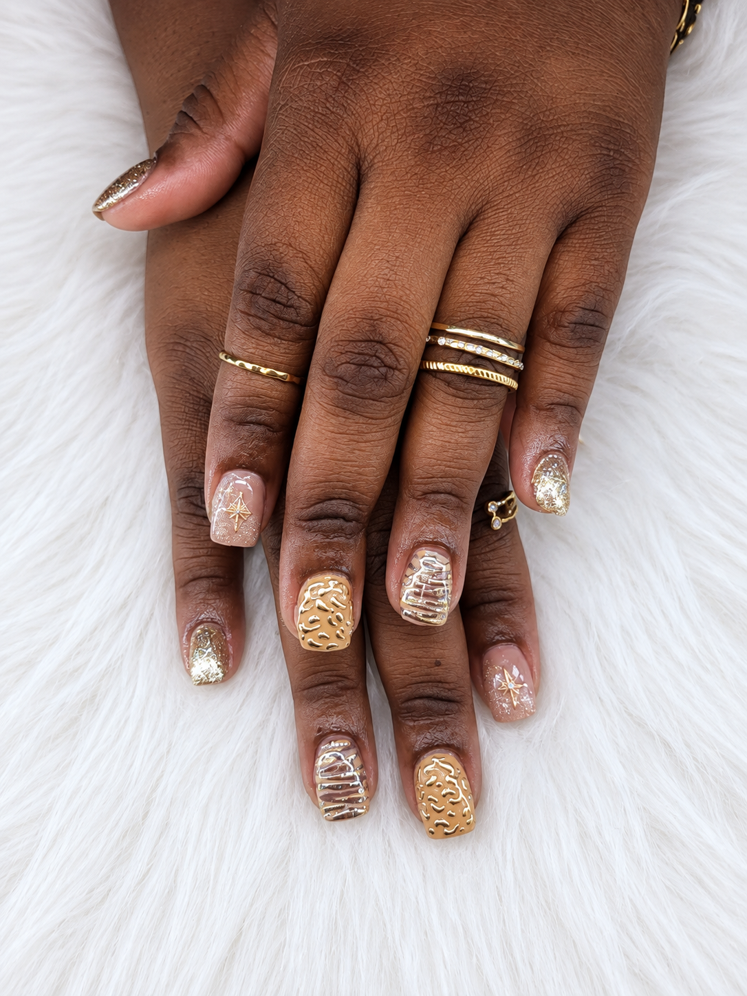Detailed nail embellishments