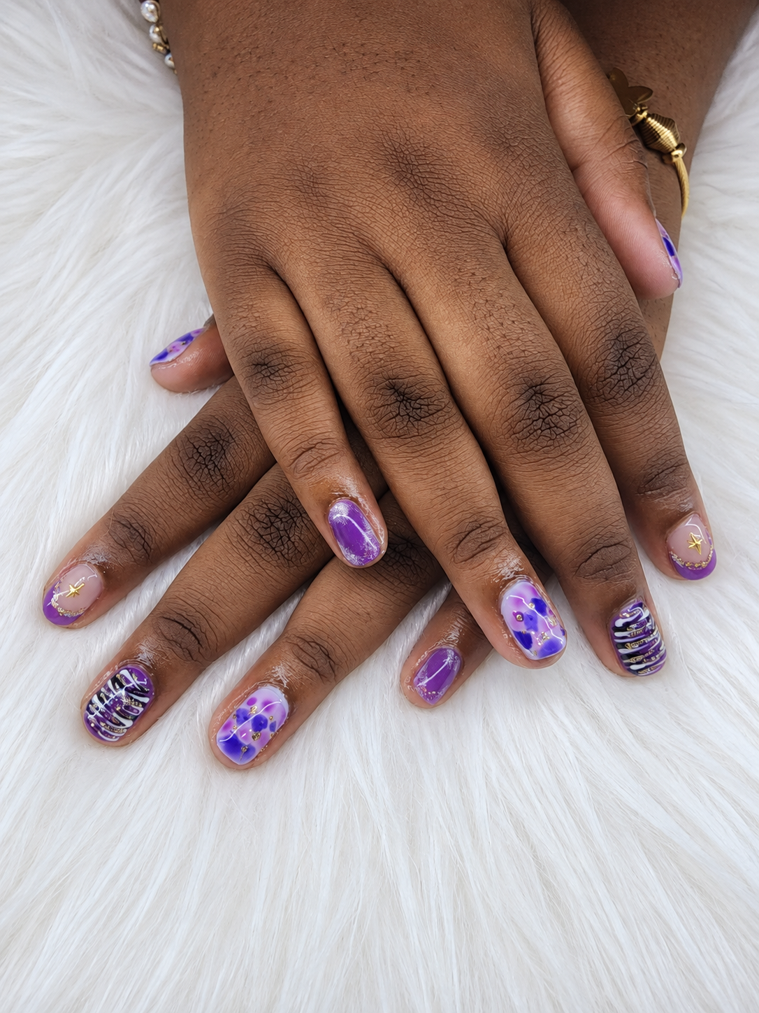Pedicure nail design